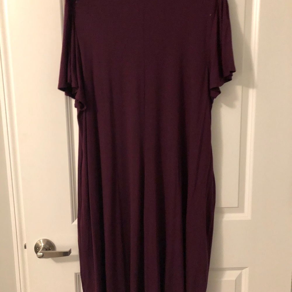 Lane Bryant dress size 22/24 NWT/ Dark Purple